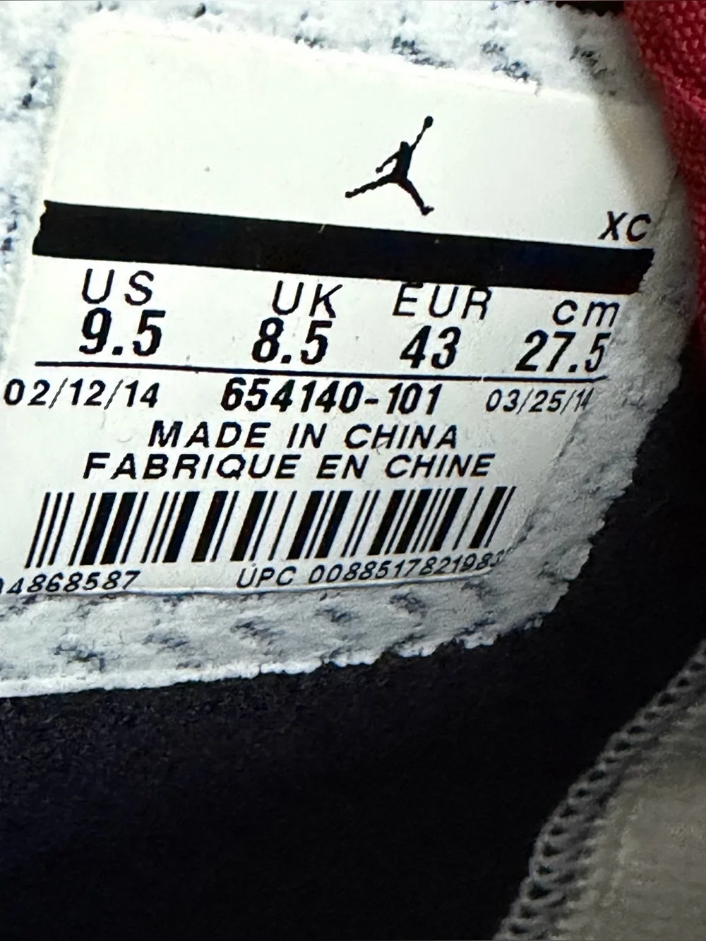Air Jordan 1 Retro ‘99 “Black Toe” Men’s Sneakers
